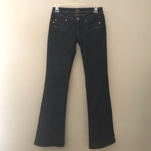 Miss Me Boot Cut Jeans Flap Pocket JP4520 Size 26